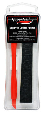 Repousse-cuticules et tampons auto-adhésifs pour préparation des ongles SUPERNAIL