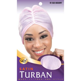 QFITT SATIN TURBAN *532