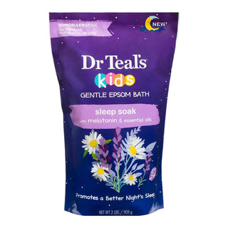 DR TEAL'S KIDS GENTLE EPSOM BATH SLEEP SOAK 2LBS