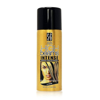HIGH BEAMS INTENSE TEMP SPRAY-ON HAIRCOLOR - #20 BLACK 2.7OZ