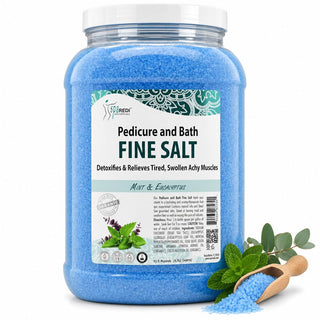 SPAREDI PEDICURE AND BATH FINE SALT MINT & EUCALYPTUS
