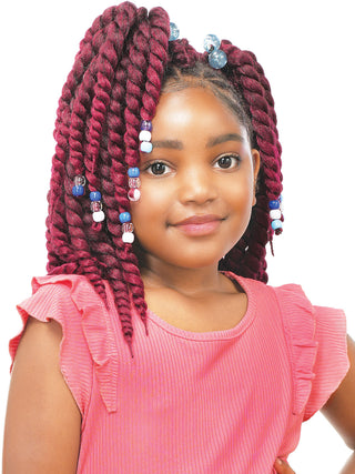GHANA KIDS AFRO MARLEY TWIST 10" - 2