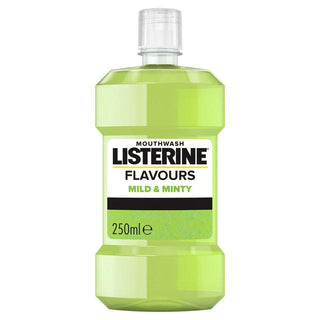 LISTERINE MOUTH WASH FLAVOURS MILD & MINTY 250ML