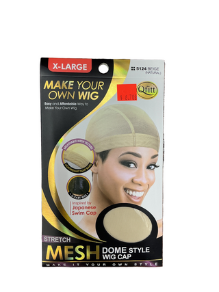 QFITT STRETCH MESH DOME STYLE WIG CAP