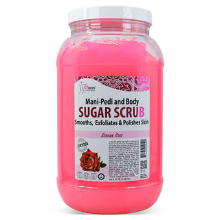 SPA REDI MANI PEDI AND BODY SUGAR SRUB SENSATIONAL ROSE