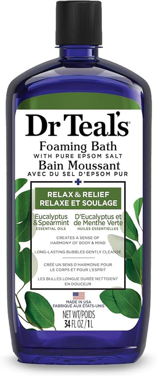 DR TEAL'S FOAMING BATH REFRESH & REVITALIZE 34OZ