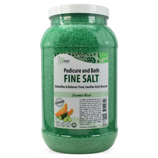 SPA REDI PEDICURE AND BATH FINE SALT CUCUMBER MELON