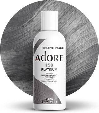 ADORE SEMI PERMANENT HAIR COLOR PLATINUM 150 4OZ