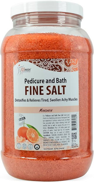 SPA REDI FINE SALT PEDICURE AND BATH MANDARIN