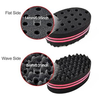 MAGIC DOUBLE SIDED HAIR SPONGE #B200