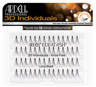 ARDELL-3D INDIVIDUALS-KNOT-FREE-LONG BLACK
