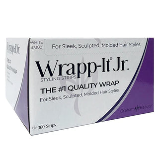 Graham Beauty Wrapp-It Jr Styling Strips, White