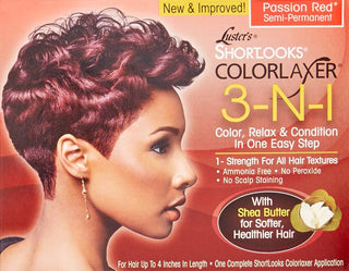 PINK RELAXER SHORT LOOKS 3N1 COLOR RED KIT