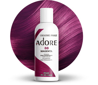 ADORE SEMI PERMANENT HAIR COLOR MAGENTA 88 4OZ