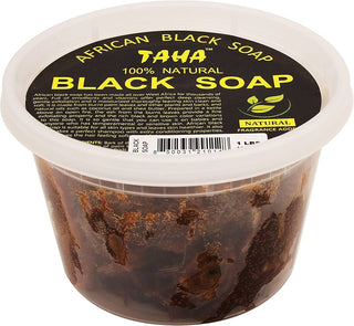 TAHA AFRICAN BLACK SOAP NATURAL 16OZ
