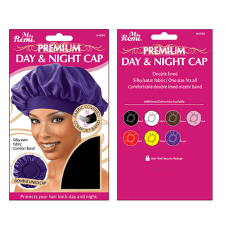 MS REMI DOUBLE LINED DAY & NIGHT CAP ASSORTED * 4590