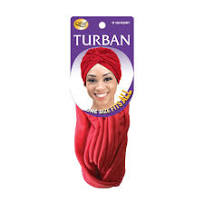 QFITT TURBAN ONE SIZE FITS ALL * 530 ASSORTED