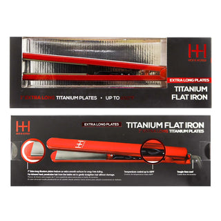 H & H TITANIUM FLAT IRON