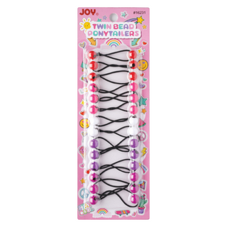 JOY TWIN BEADS PONYTAILERS #16231