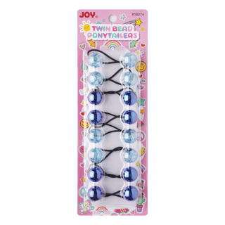 JOY TWIN BEADS PONYTAILERS #19274
