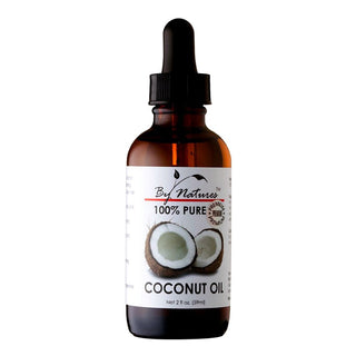 BY NATURES 100% PURE COCONUT OIL 2 OZ