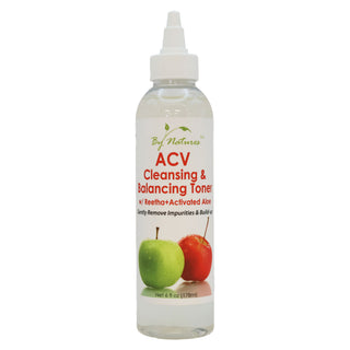 Lotion tonique nettoyante au vinaigre de cidre de pomme BY NATURES 6OZ