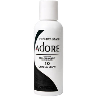 ADORE SEMI PERMANENT HAIR COLOR CRYSTAL CLEAR 104 4OZ