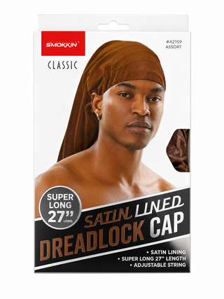 SMOKKIN SATIN LINED CLASSIC DREADLOCK CAP