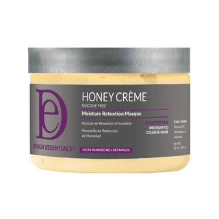 DESIGN ESSENTIALS HONEY CREAM MOISTURE RETENTION MASQUE 11OZ