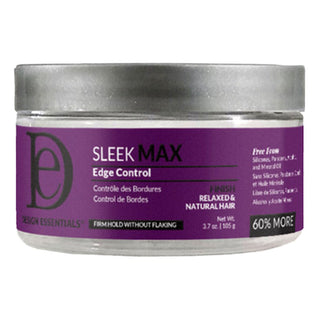DESIGN ESSENTIALS SLEEK MAX EDGE CONTROL 3.7OZ