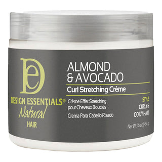 DESIGIN ESSENTIAL ALMOND & AVOCADO CURL STREETCHING CREAM