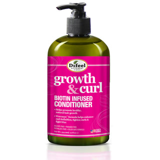 DIFEEL GROWTH & CURL BIOTIN INFUSED CONDITIONER 12OZ