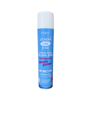 EBIN NEW YORK WONDER CURL BOND SUPREME FREEZE HOLDING SPRAY - SPORTS EDITION 7.79OZ