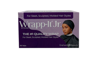 GRAHAM BEAUTY STYLING STRIPS BLACK *37350 9PCS