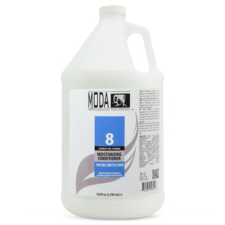 MODA MOISTURIZING CONDITIONER  FOR DRY BRITTLE HAIR (128 OZ)