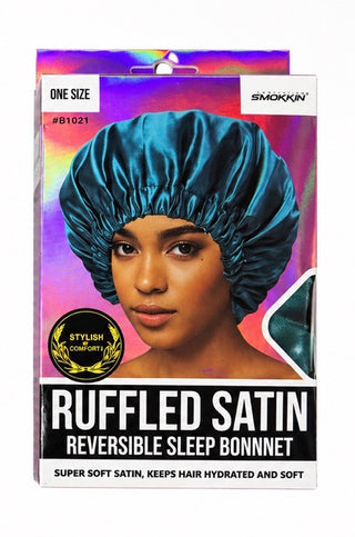 SMOKKIN RUFFLED SATIN REVERSIBLE SLEEP ONE SIZE ONE SIZE