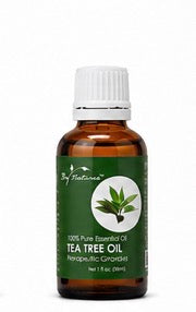 HUILE ESSENTIELLE D'ARBRE À THÉ 100% PURE BY NATURES 1 OZ