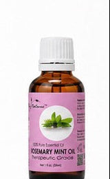 HUILE ESSENTIELLE DE ROMARIN ET DE MENTHE 100% PURE BY NATURES 30 ML