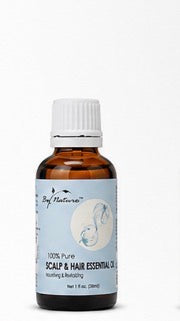 BY NATURES HUILE ESSENTIELLE PURE À 100 % POUR LE CUIR CHEVELU ET LES CHEVEUX 1OZ