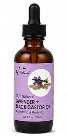 BY NATURES HUILE DE LAVANDE 100% NATURELLE + HUILE DE BC 2 OZ