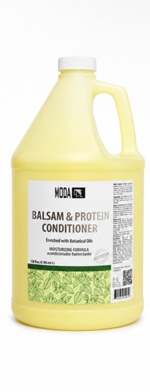 MODA BALSAM & PROTEIN CONDITIONER MOISTURIZING FORMULA (128 OZ)