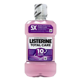 LISTERINE TOTAL CARE FLUORIDE MOUTHWASH CLEAN MINT 250ML