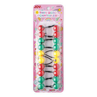 JOY TWIN BEAD PONYTAILERS *16278