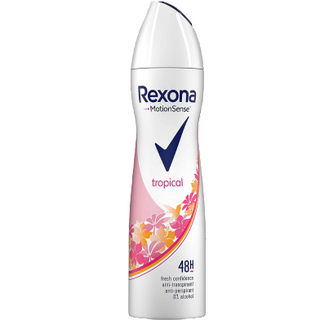 REXONA MOTION SENSE 48H  ANTI-PERSPIRANT SPRAY - TROPICAL 200ML