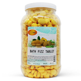 SPAREDI LEMON LIME BATH FIZZ TABLET ANTI - BACTERIAL & ANTISEPTIC