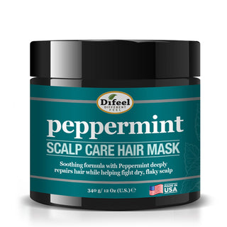 DIFEEL PEPPERMINT SCALP CARE HAIR MASK 12 OZ