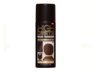 HIGH BEAMS COLOR THICKENER TEMP SPRAY-ON HAIR- #10 JET BLACK 2.7OZ