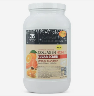 INSPIRINING SPA EXPERINCE COLLEGEN HONEY ORGANGE MANDARIN SUGAR SCRUB