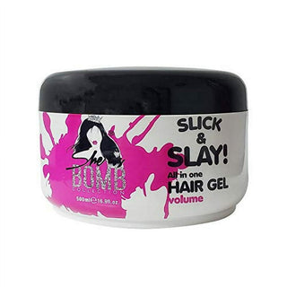 SHE IS BOMB SLICK & SLAY HAIR GEL 16.9OZ