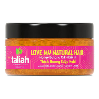 TALIAH WAAJID LOVE MY NATURAL HAIR THICK HONEY EDGE HOLD GEL 8OZ